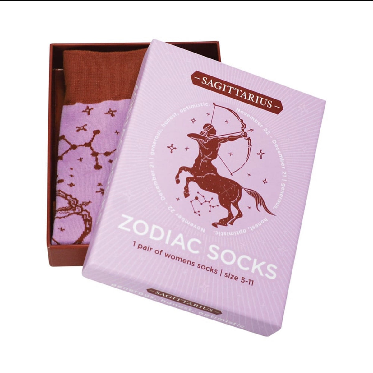 Boxed Socks - Zodiac - Sagittarius