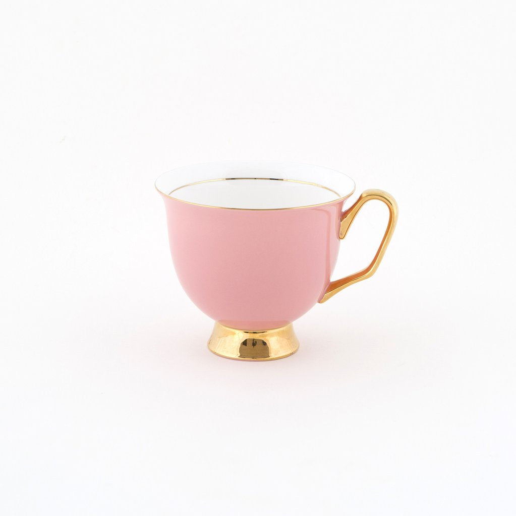 Pale Pink Tea Cup Set