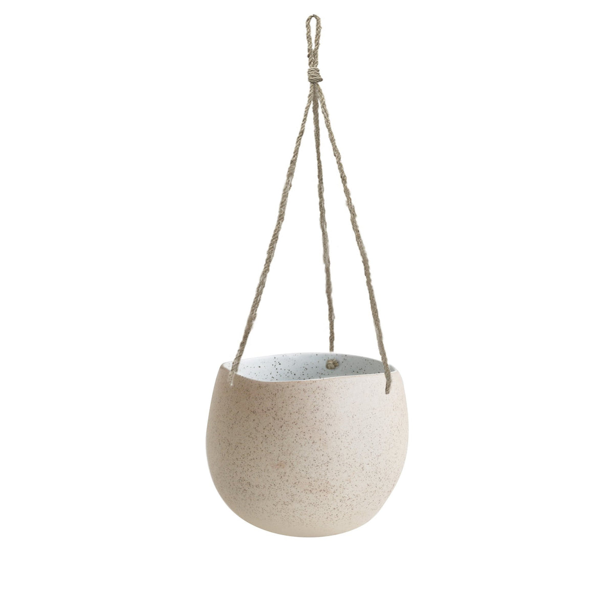 HANGING PLANTER SMALL - WHITE GARDEN TO TABLE