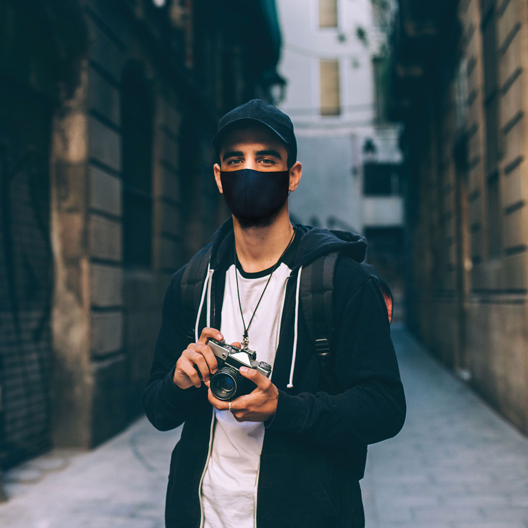 Black Face Mask