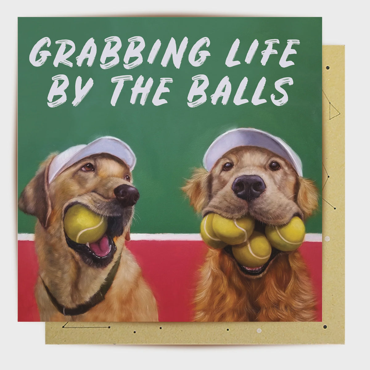 Greeting Card By The Balls