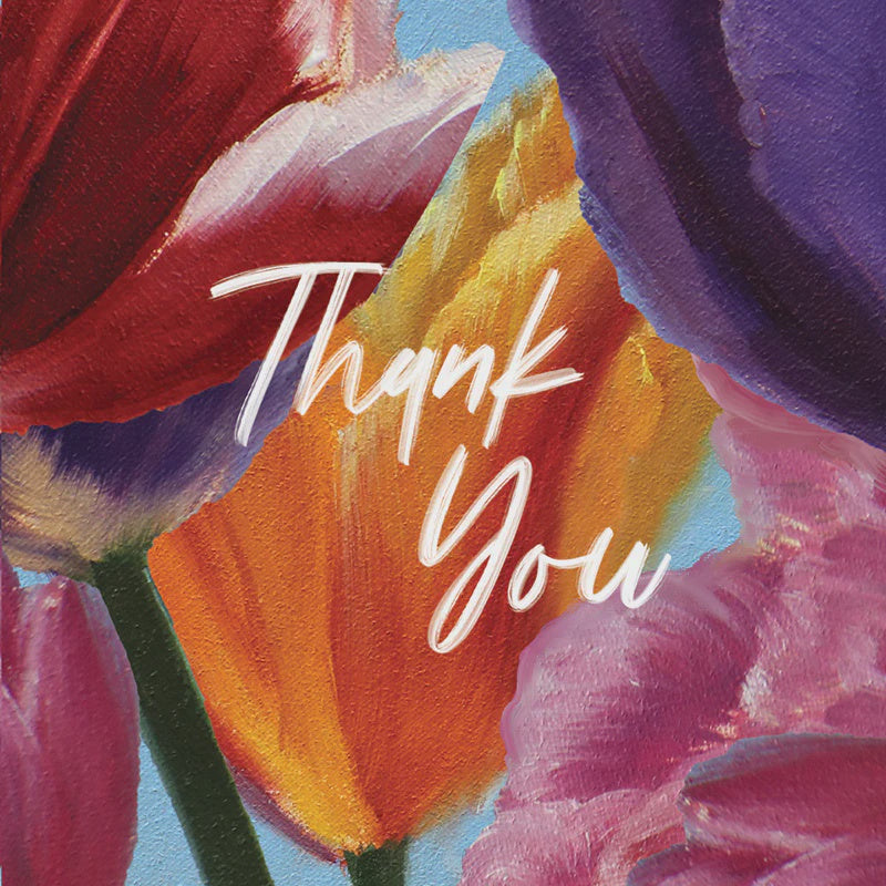 Thank You - mini card