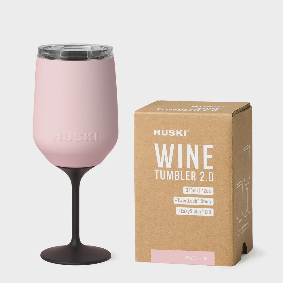 Huski Wine Tumbler 2.0 - Powder Pink